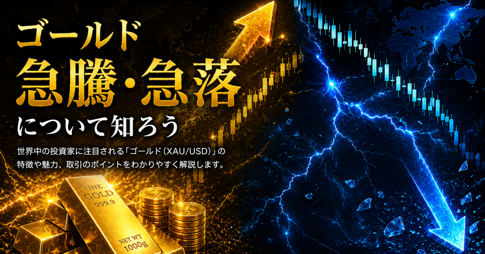 FXゴールド急騰・急落ニュースとその背景